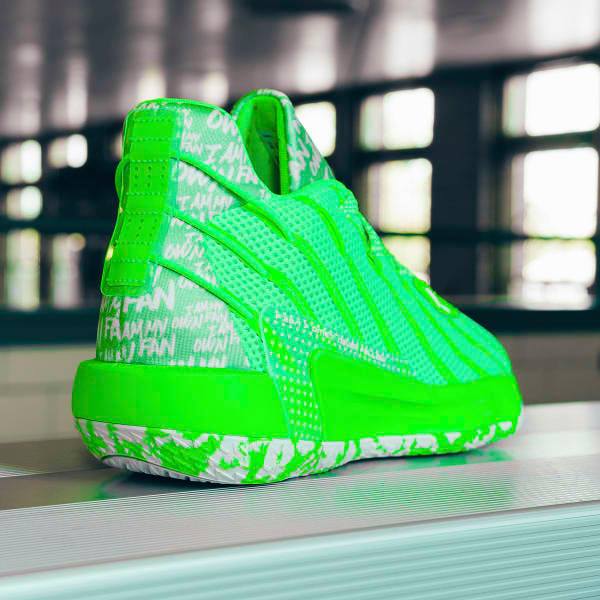Adidas Dame 7 I Am My Own Fan Solar Green Basketball Shoes