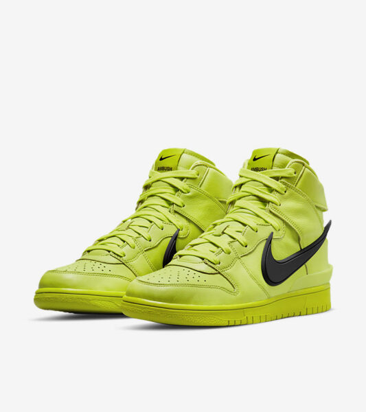 AMBUSH x Nike Dunk High “Flash Lime”