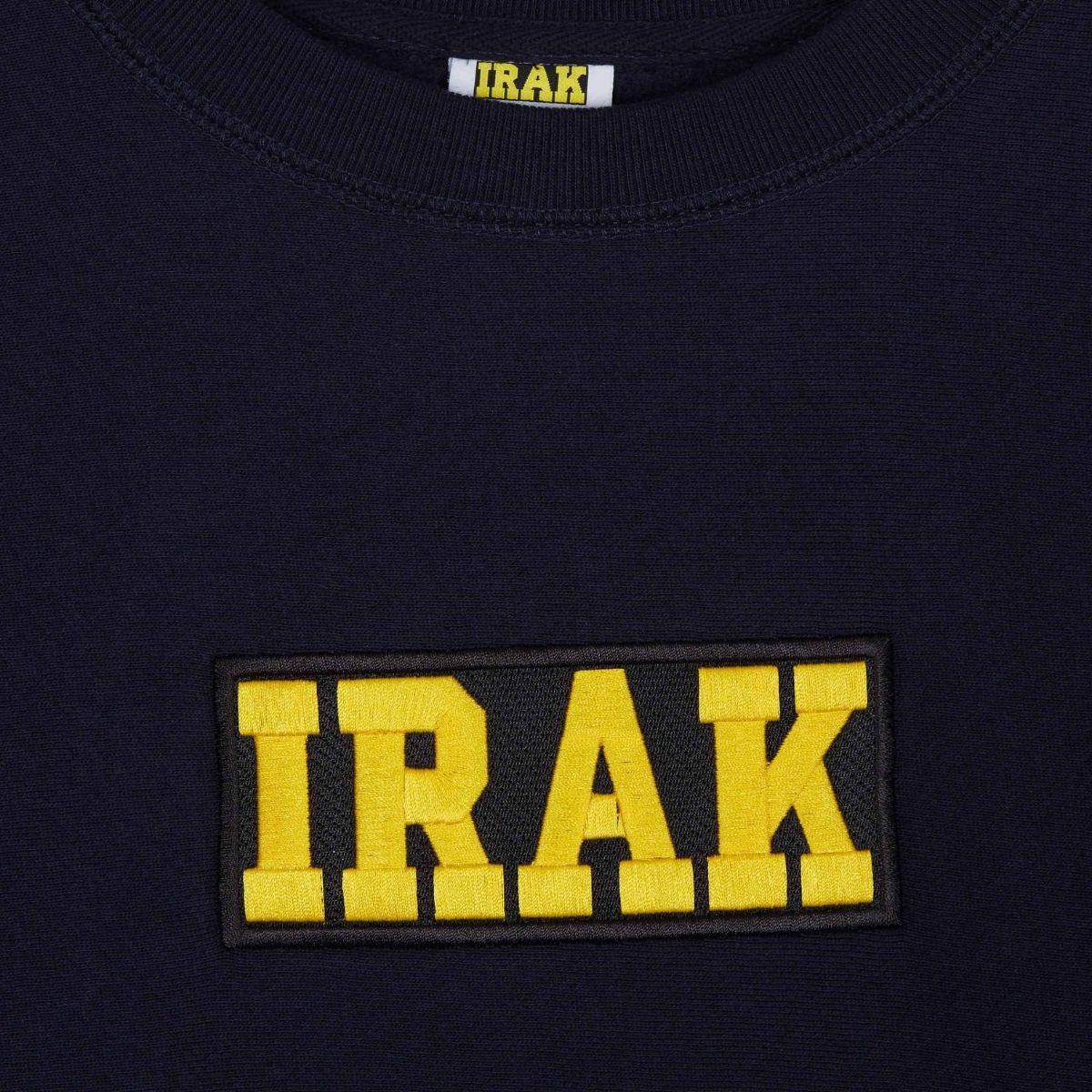 IRAK Irak Box Logo Crewneck